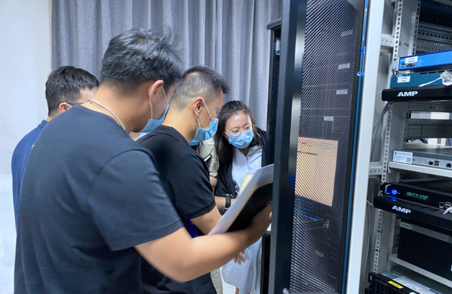 政企网络布线案例